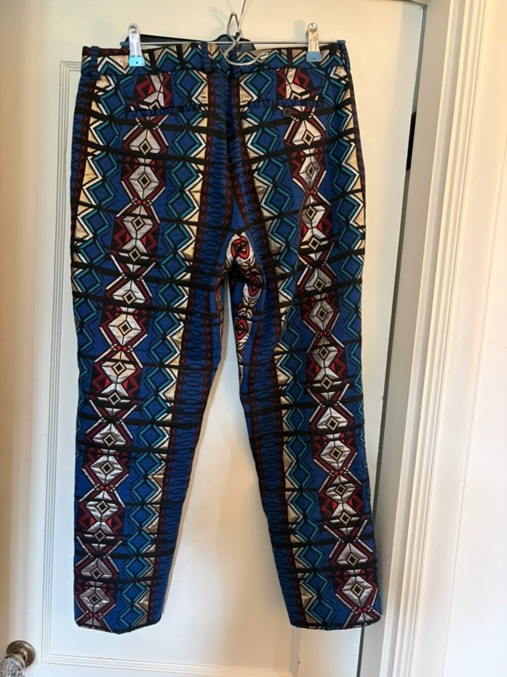 J Crew Maddie Pants 6 Brocade Gorg Cool Party Holiday HTF Rare